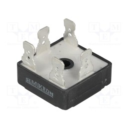 1 pcs x SEMIKRON DANFOSS - SKD 25/12 07275710 - Bridge rectifier: three-phase, Urmax: 1.2kV, If: 20A, Ifsm: 320A