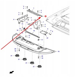 7062411m1 threaded clip