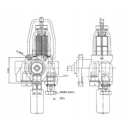 Fuel pump feeding the complete hand pump