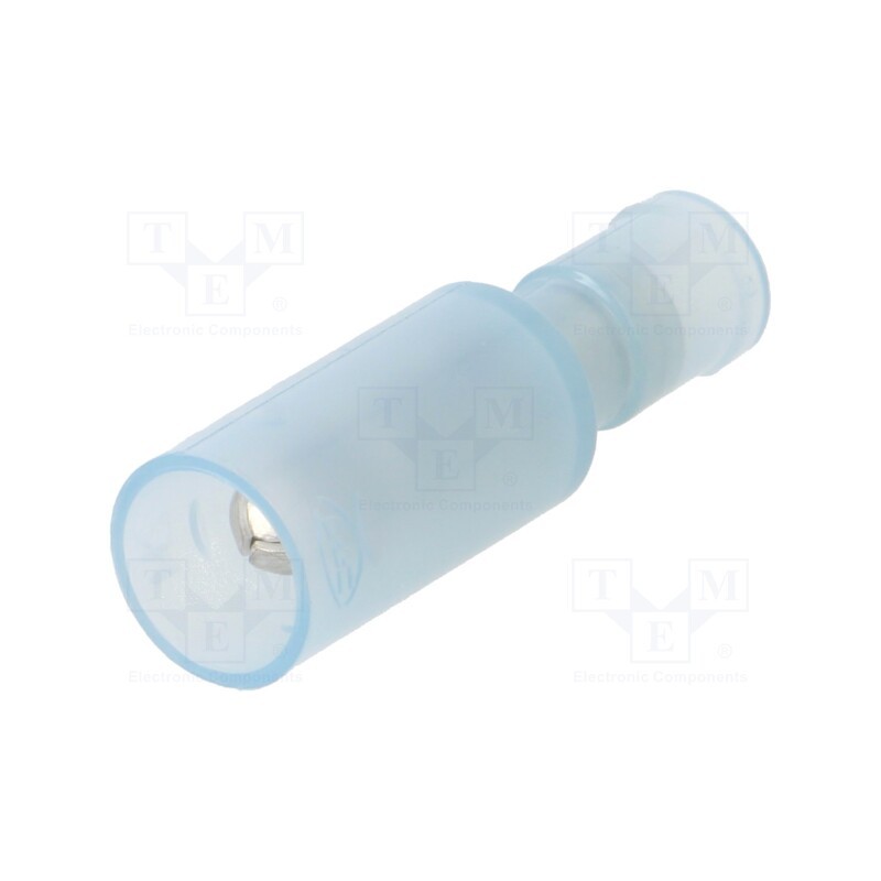 5 pcs x NICHIFU - PC 4020-M-BCL - Terminal: round, male, Ø: 4mm, 2mm2, crimped, for cable, insulated
