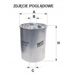 Fuel filter insert WP41 3x PM 819 filter replacement