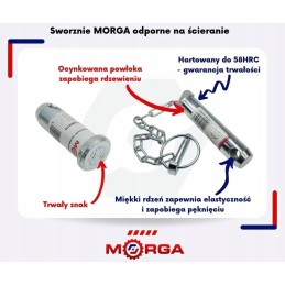 Upper hitch pin c 385 morga