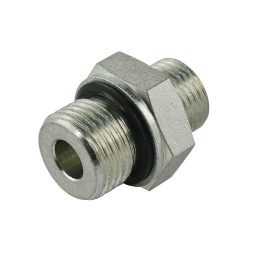 Straight hydraulic connection, nipple 22 18