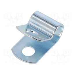100 pcs x KEYSTONE - 8101 - Fixing clamp, Cable P-clips, ØBundle : 6.4mm, W: 12.7mm, steel