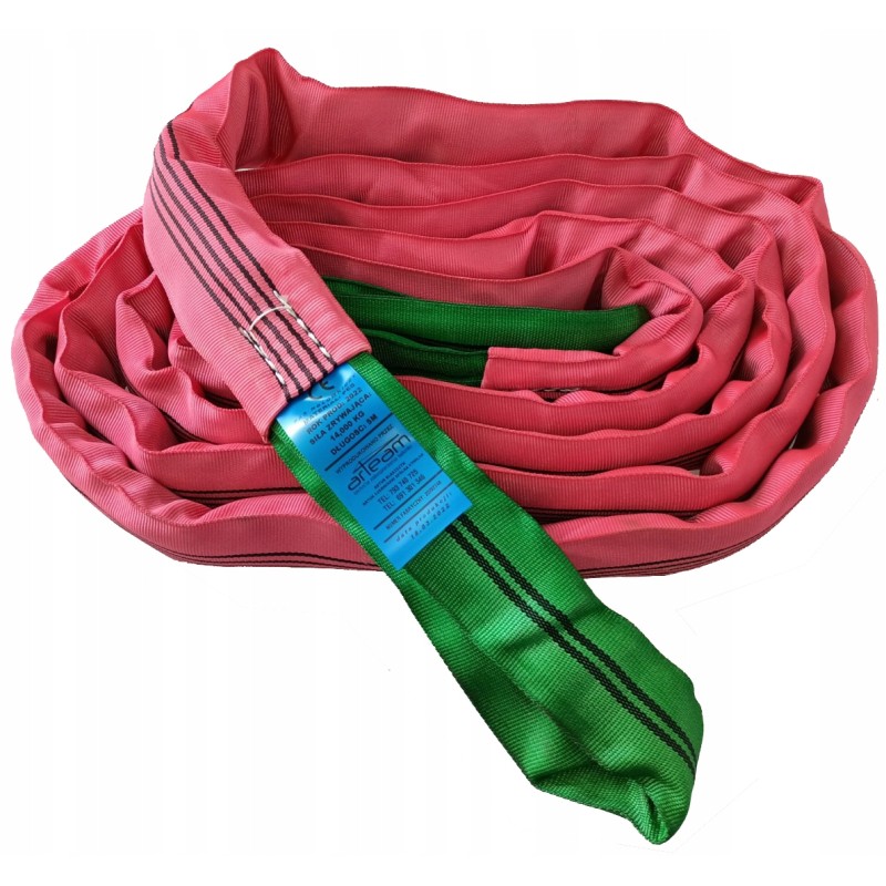 Light towing rope for a camper van 14t 4m with a certificate