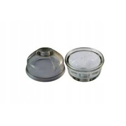 MF glass fuel filter settler