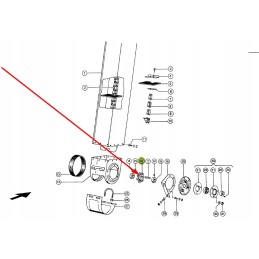 674406 g grain feeder chain sprocket