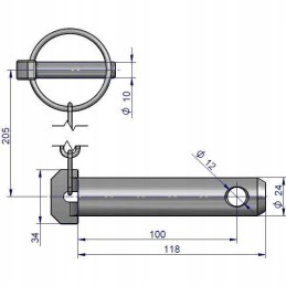 Central link pin c 330 c 360