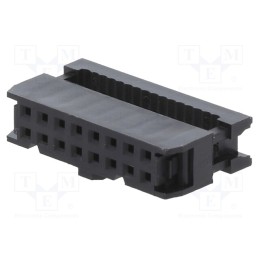 5 pcs x ADAM TECH - FCS-C1-16-G - Plug, IDC, female, PIN: 16, without strain relief, IDC, 1.27mm