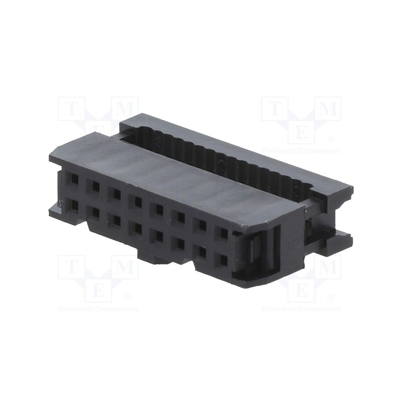 5 pcs x ADAM TECH - FCS-C1-16-G - Plug, IDC, female, PIN: 16, without strain relief, IDC, 1.27mm