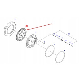339150150160 agco brake disc