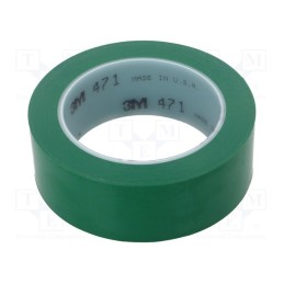 1 pcs x 3M - 471-38-33/GN - Tape: marking, green, L: 33m, W: 38mm, Thk: 0.13mm, 2.5N/cm, 130%