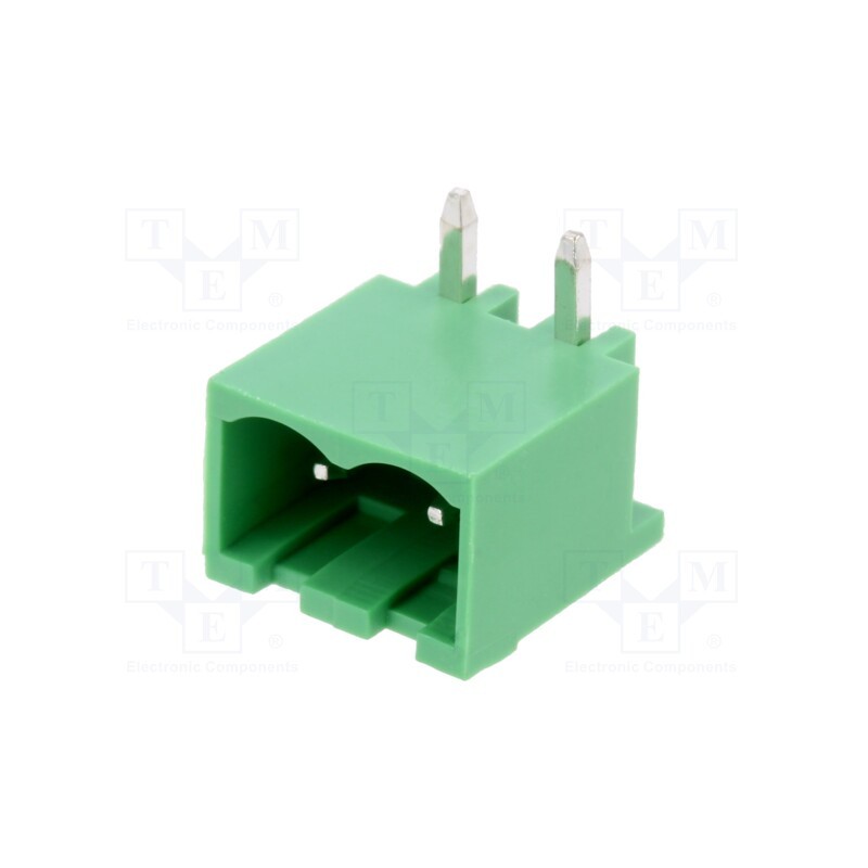 5 pcs x DEGSON ELECTRONICS - 2EDGRC-5.0-02P-14 - Pluggable terminal block, Contacts ph: 5mm, ways: 2, angled 90°