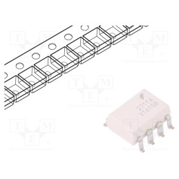 1 pcs x ONSEMI - FOD2711ASDV - Optocoupler, SMD, Ch: 1, OUT: transistor, Uinsul: 5kV, Uce: 30V, SO8