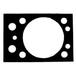 The engine head gasket fits Zetor