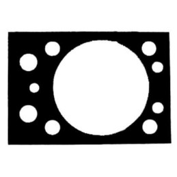 The engine head gasket fits Zetor