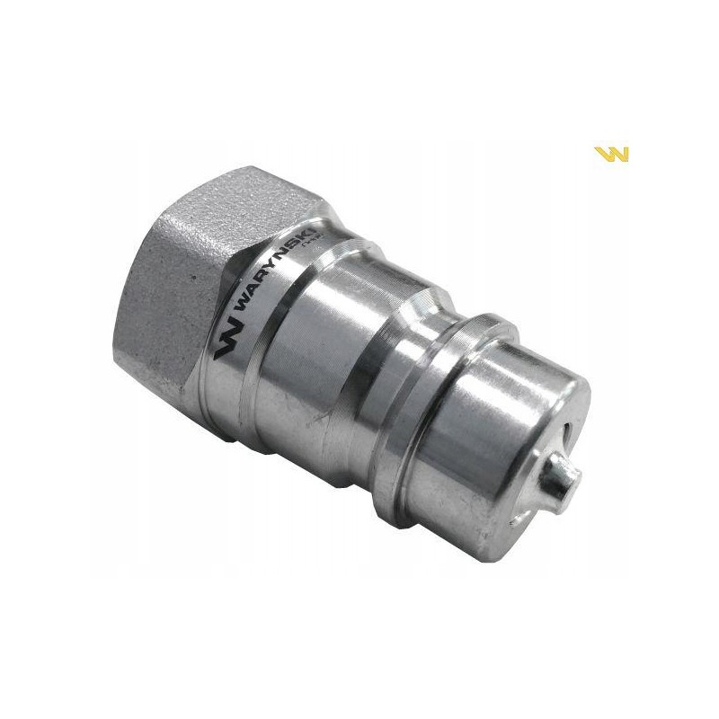 Hydraulic quick connector, plug 1 2 ISO and Warynski