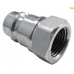 Hydraulic quick connector, plug 1 2 ISO and Warynski