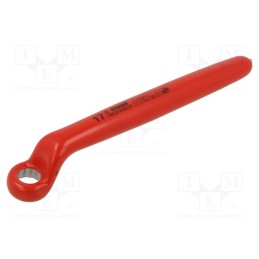 1 pcs x UNIOR - 612191 - Wrench, insulated,single sided,box,bent, 17mm, 180/2VDEDP