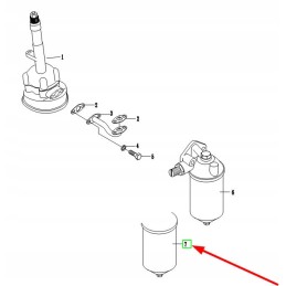 KM385t 09305c engine oil filter