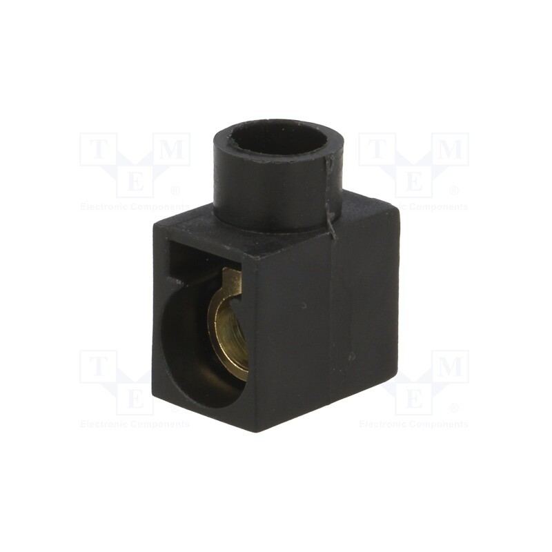 5 pcs x PAWBOL - E.4001B - Terminal block, screw terminal, 2.5mm2, 400V, 32A, ways: 1, black