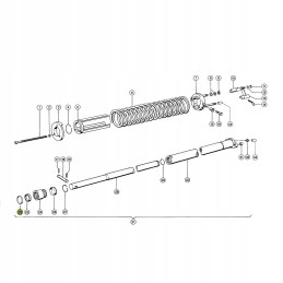 Claas cylinder ring 239407 0 original