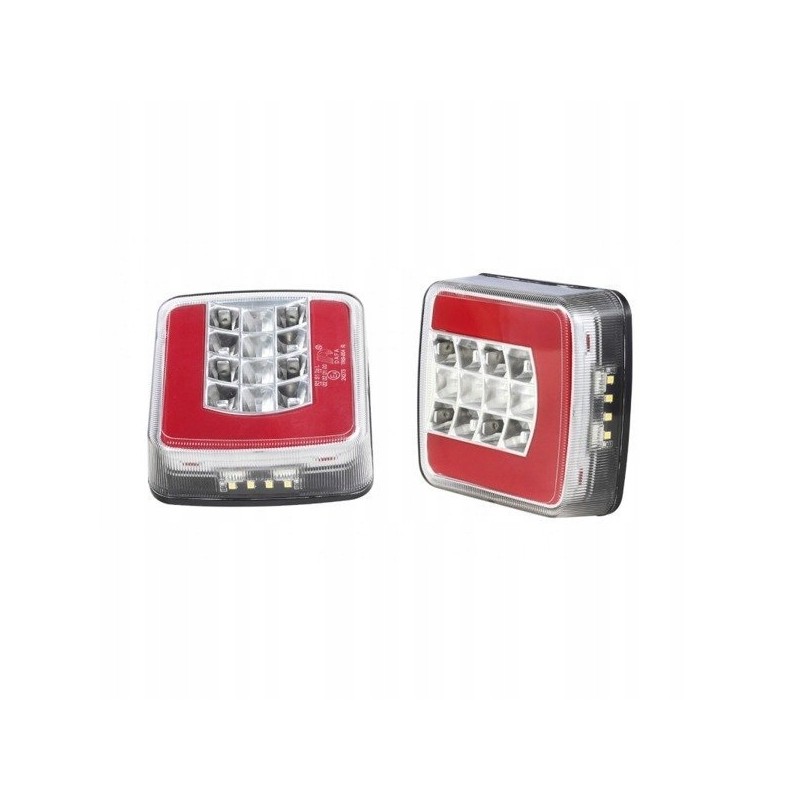 LED rear combination lamp, left, 4 functions, 25 LEDs