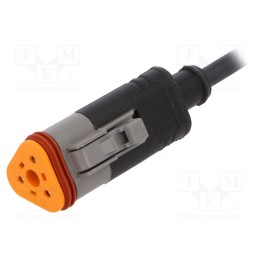 1 pcs x PHOENIX CONTACT - SAC-3P-1,5-PUR/DTFS - Connection lead, DT06-3S, PIN: 3, straight, 1.5m, plug, 48VAC, 8A