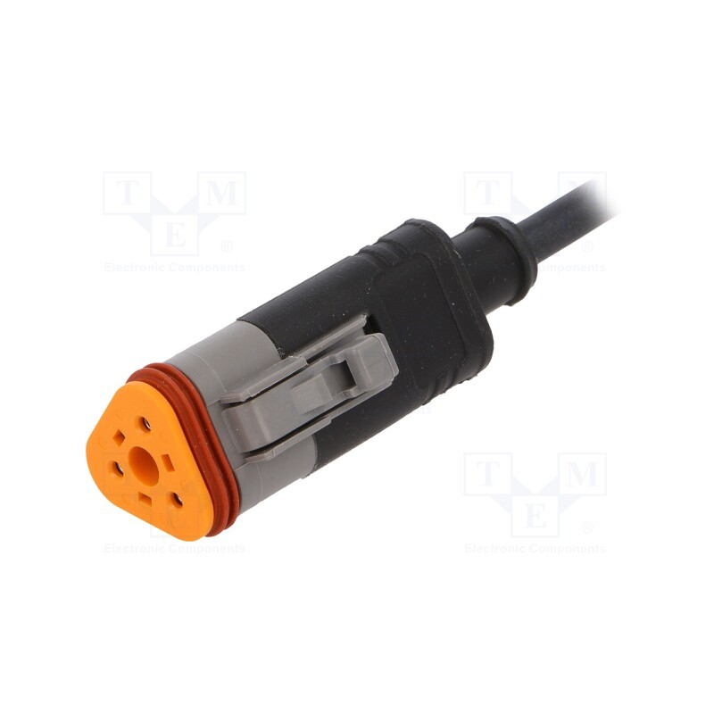 1 pcs x PHOENIX CONTACT - SAC-3P-1,5-PUR/DTFS - Connection lead, DT06-3S, PIN: 3, straight, 1.5m, plug, 48VAC, 8A