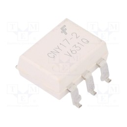 1 pcs x ONSEMI - CNY172SVM - Optocoupler, SMD, Ch: 1, OUT: transistor, Uinsul: 4.17kV, Uce: 100V