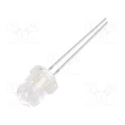 1 pcs x BRIGHTEK (EUROPE) - N0R64L52 - LED, 8mm, red, 3000÷5000(typ)-6500mcd, 20°, Front: convex, 1.8÷2.6V