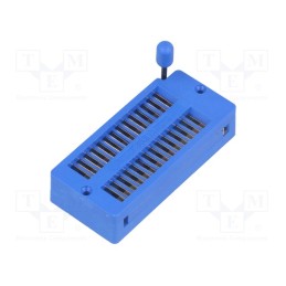 1 pcs x ECE - ELK028 - Socket: integrated circuits, ZIF, DIP28, 7.62/15.24mm, THT, 50VDC