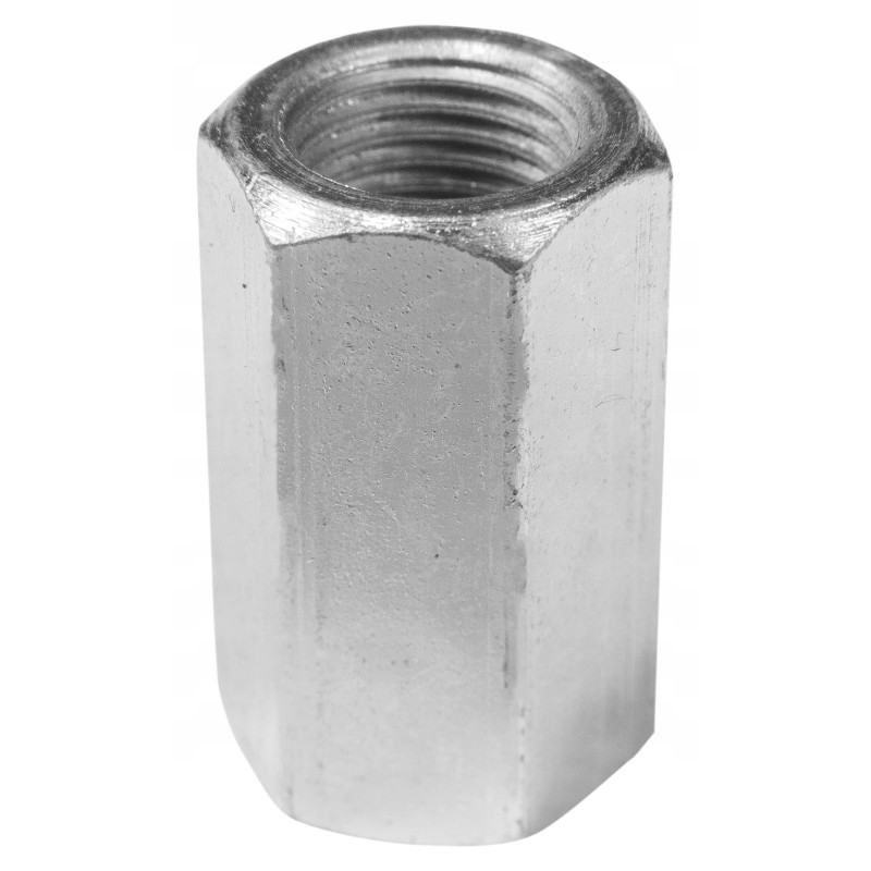 M10x1 sleeve, increased nut, 25 mm, galvanized steel