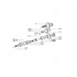 New Holland Case 5124122 locking washer