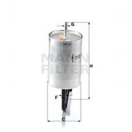 Mann fuel filter porsche 911 996