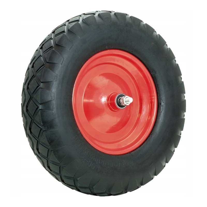 Solid rubber wheelbarrow wheel 4 00 8