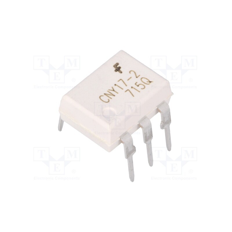 1 pcs x ONSEMI - CNY172M - Optocoupler, THT, Ch: 1, OUT: transistor, Uinsul: 4.17kV, Uce: 100V