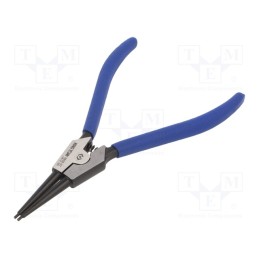 1 pcs x KING TONY - 68SS-07 - Pliers, for circlip, external, 19÷60mm, Pliers len: 180mm