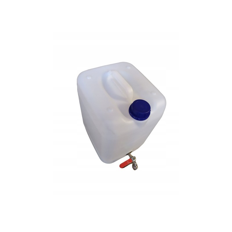 Water tank with tap, canister, 20-litre container