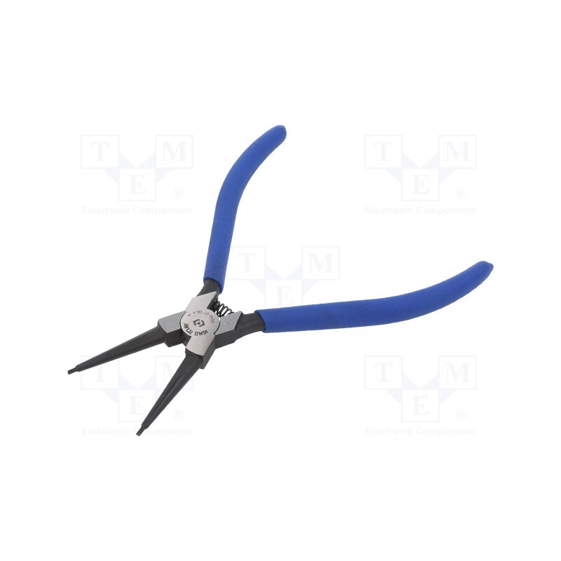 1 pcs x KING TONY - 68HS-07 - Pliers, for circlip, internal, 19÷60mm, Pliers len: 180mm