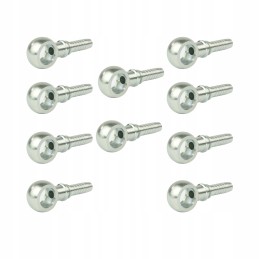 Rnr fitting, straight eyelet 1 4 for DN8 cable, 10 pcs