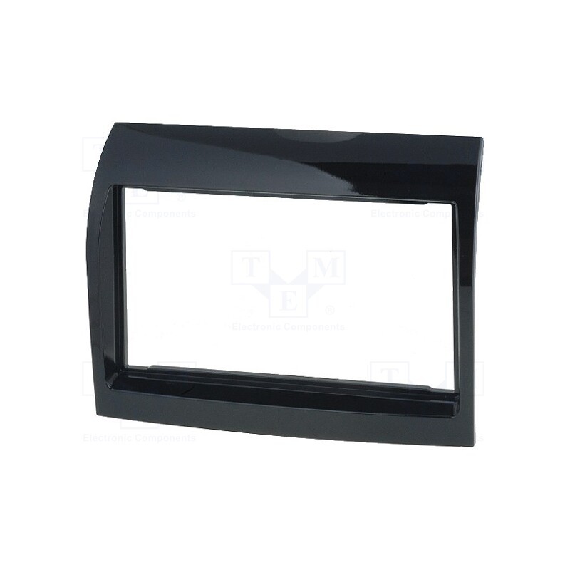 1 pcs x PER.PIC. - MA26020/T - Radio frame, Citroën,Fiat,Peugeot, 2 DIN, black gloss