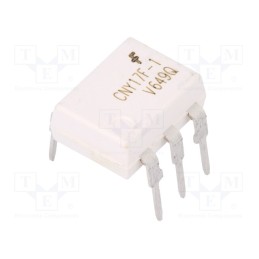 1 pcs x ONSEMI - CNY17F1VM - Optocoupler, THT, Ch: 1, OUT: transistor, Uinsul: 4.17kV, Uce: 100V