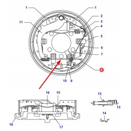71457787 brake spring