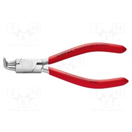 1 pcs x KNIPEX - 44 23 J11 - Pliers, for circlip, internal, 12÷25mm, Pliers len: 130mm, angular