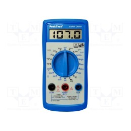 1 pcs x PEAKTECH - P 1070 - Digital multimeter, LCD, 3,5 digit (2000), VAC: 200V,300V