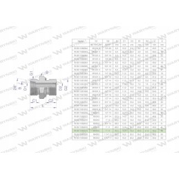 Hydraulic connection m45x2 35l3 x 1 Warynski