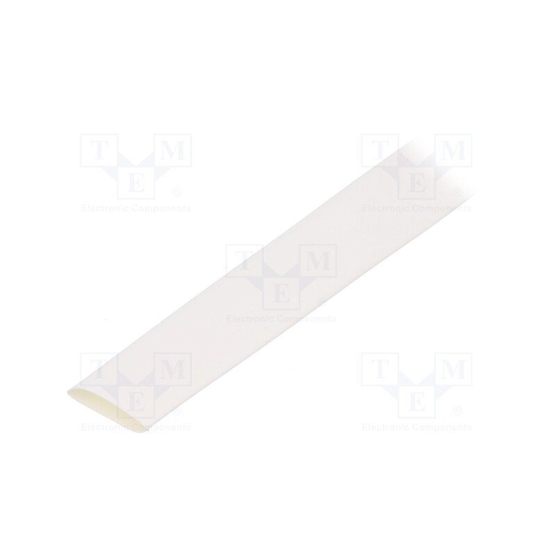 150 m x TE Connectivity - RNF-100-3/8-9-SP - Heat shrink sleeve, glueless,flexible, 2: 1, 9.5mm, white, RNF-100
