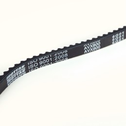 Reinforced toothed V-belt 865x13