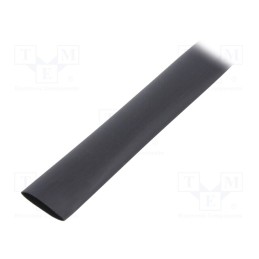 150 m x TE Connectivity - RNF-100-3/8-0-SP - Heat shrink sleeve, glueless,flexible, 2: 1, 9.5mm, black, RNF-100